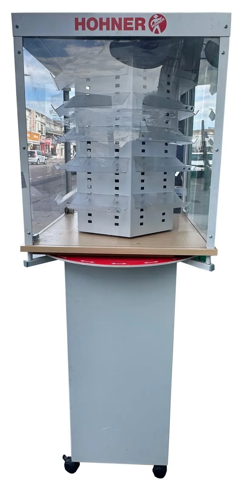 Rotating Floor Standing Retail Display Stand Various Items Originally Harmonicas - image 7 | Free standard UK delivery included | Discount Quality Products