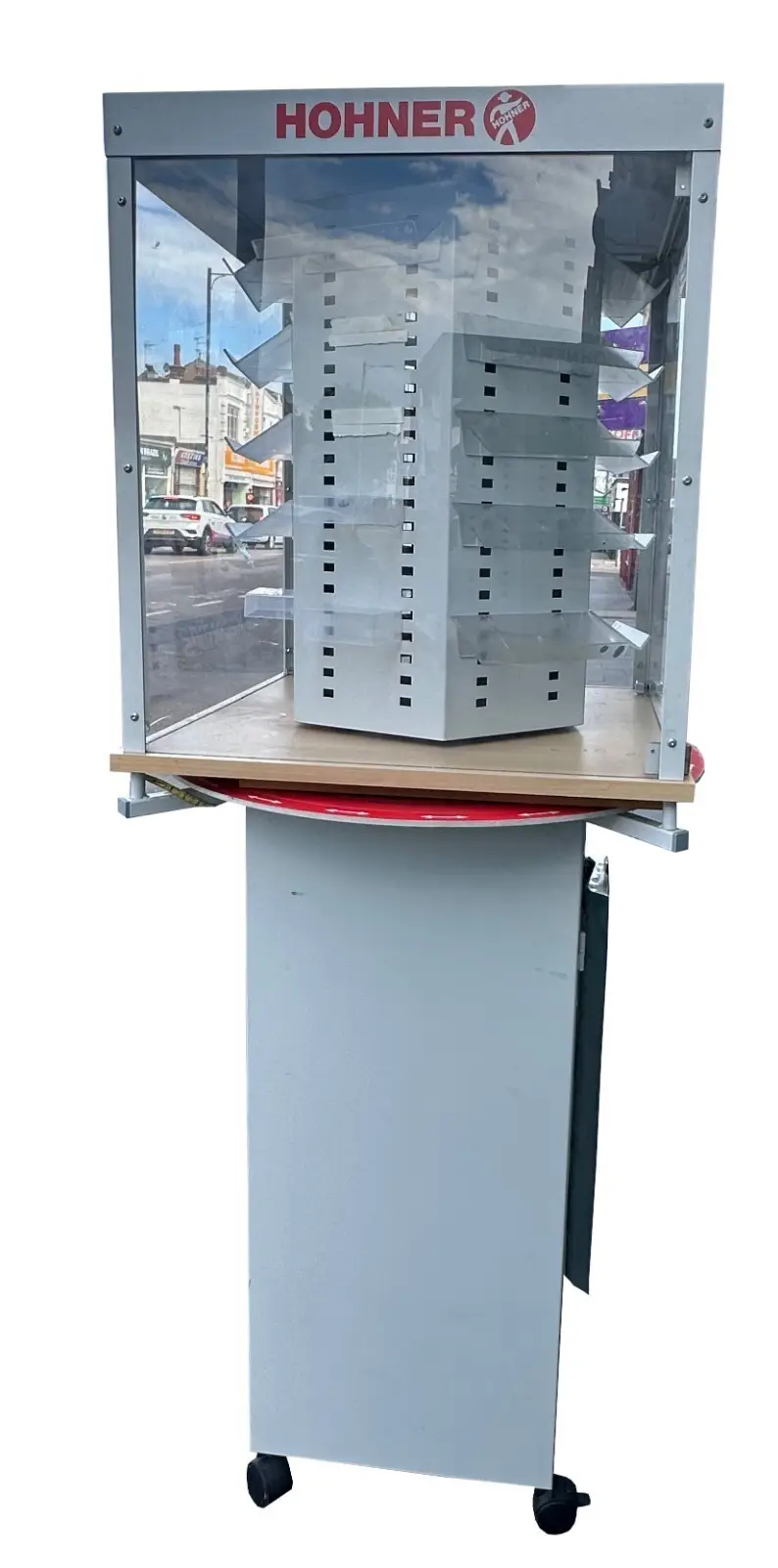 Rotating Floor Standing Retail Display Stand Various Items Originally Harmonicas - image 9 | Free standard UK delivery included | Discount Quality Products
