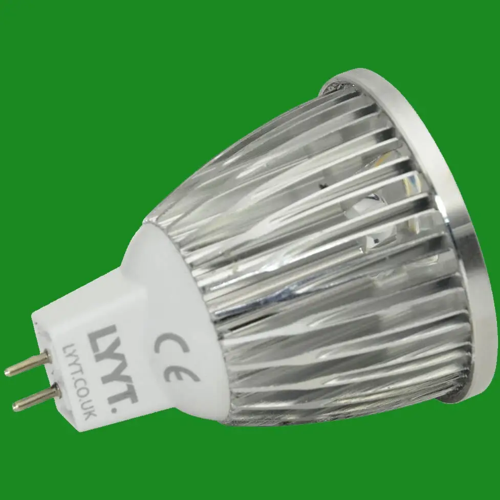 1x 4W (=35W) LED Ultra Low Energy, Long Barrel 12V MR16, GU5.3 Spot Light Bulbs - image 3 | Free standard UK delivery included | Discount Quality Products
