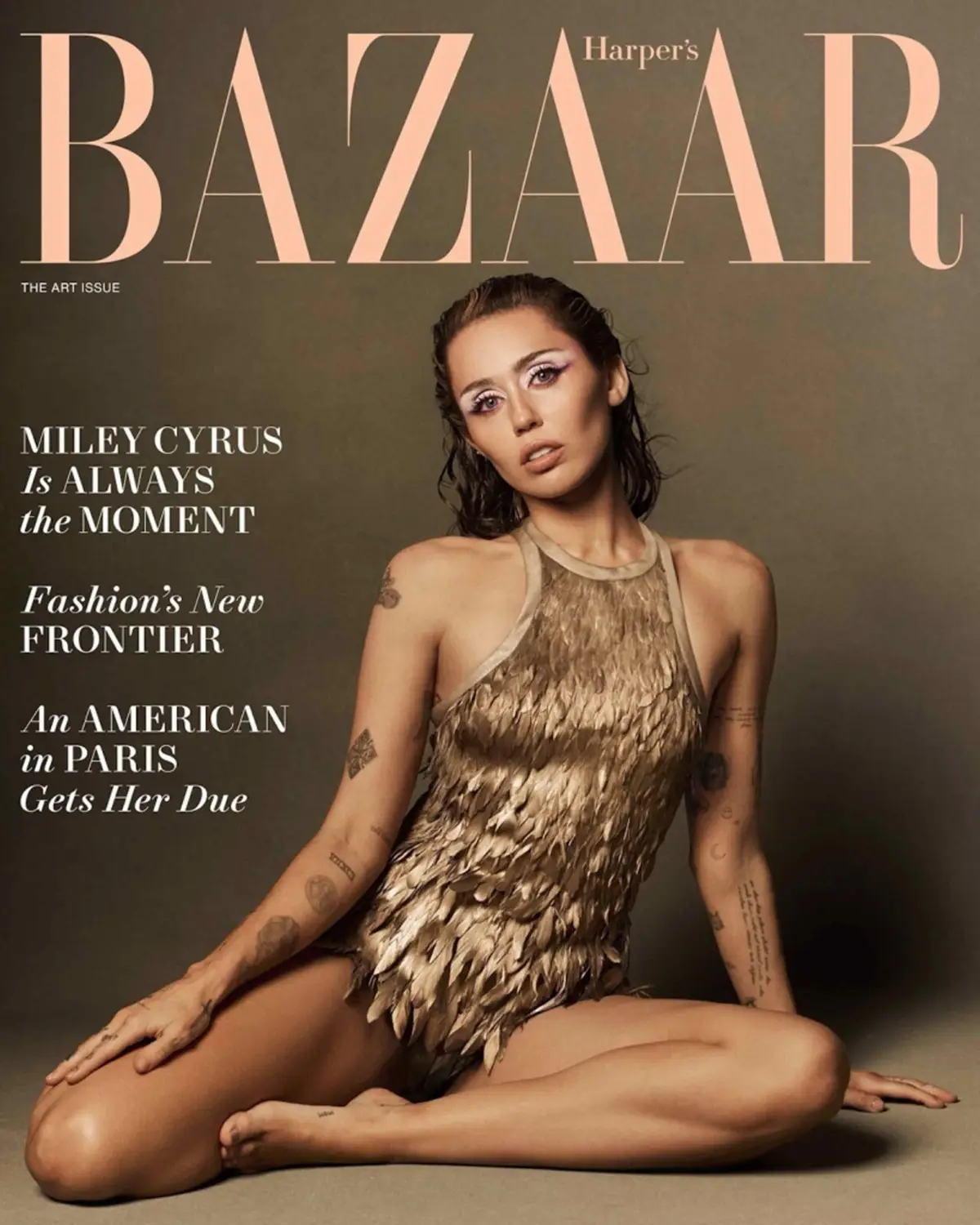 Harper's Bazaar USA Magazine: Miley Cyrus, Yseult, Chase-Riboud, Dec/Jan 2025