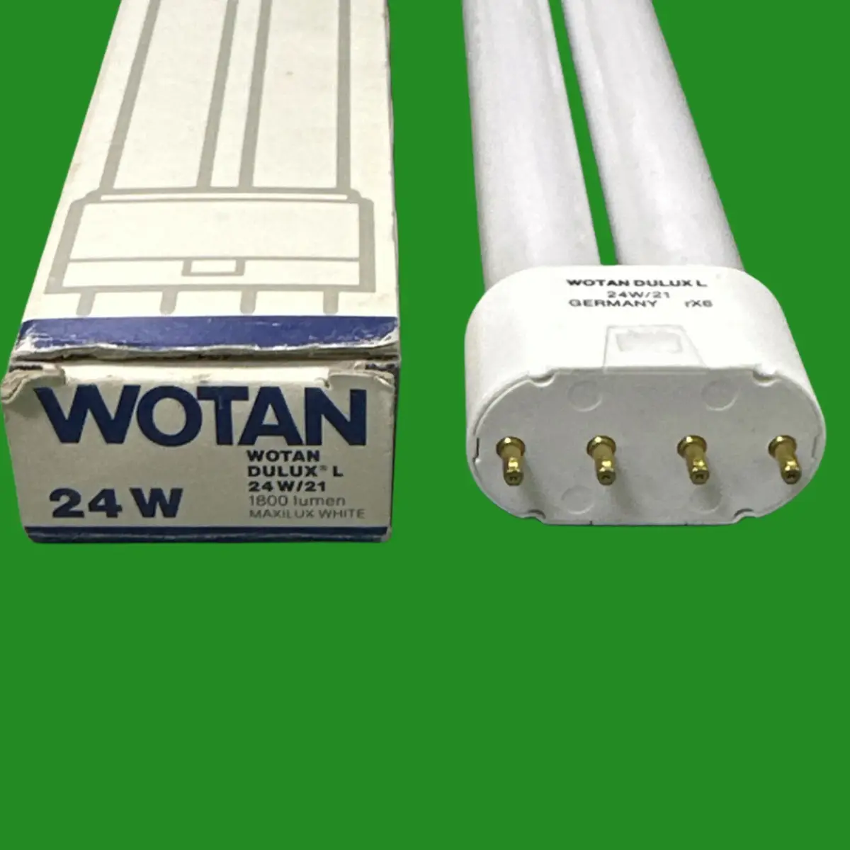 1x 24W Wotan 2G11 Dulux L 24W/21 CFL Light Bulb 4 Pin 3500K PLL 835 White Lamp - image 3 | Free standard UK delivery included | Discount Quality Products