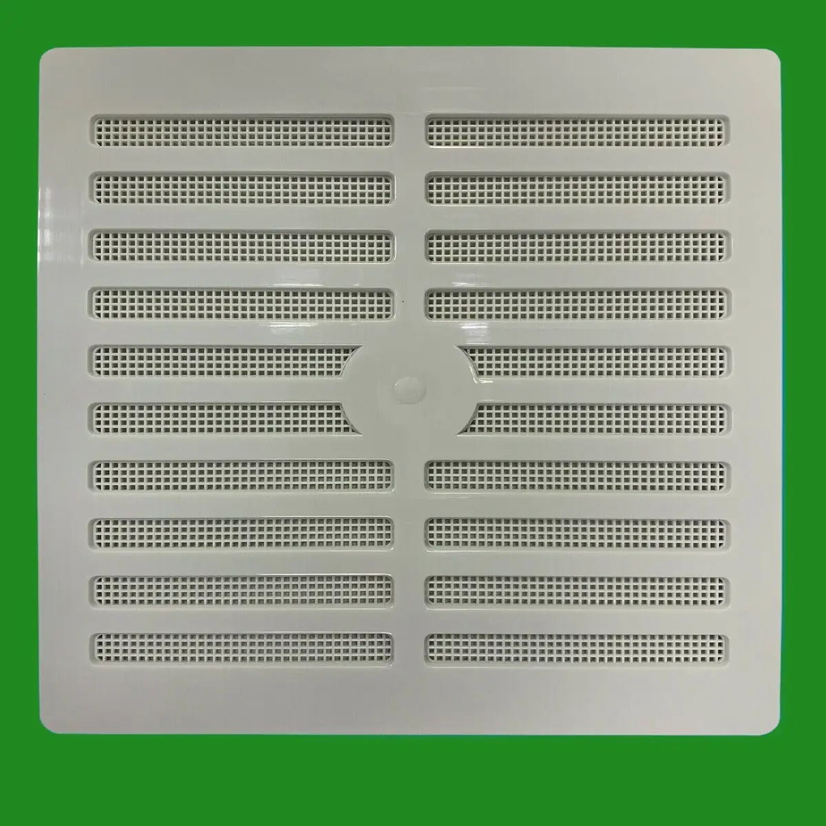 Adjustable White Air Vent Ventilation Grill 285x268mm Air Flow Holes