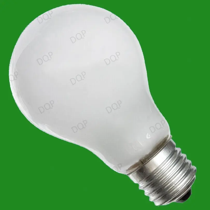 4x 100W TUNGSTEN FILAMENT DIMMABLE PEARL GLS LIGHT BULBS E27 ES SCREW LAMPS