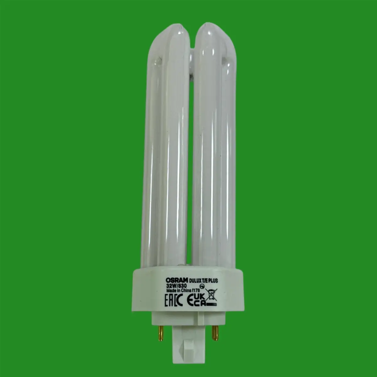32W OSRAM Dimmable GX24Q-3, 4 pin CFL Low Energy 3000K 830 PLL Light Bulb Lamp - image 3 | Free standard UK delivery included | Discount Quality Products