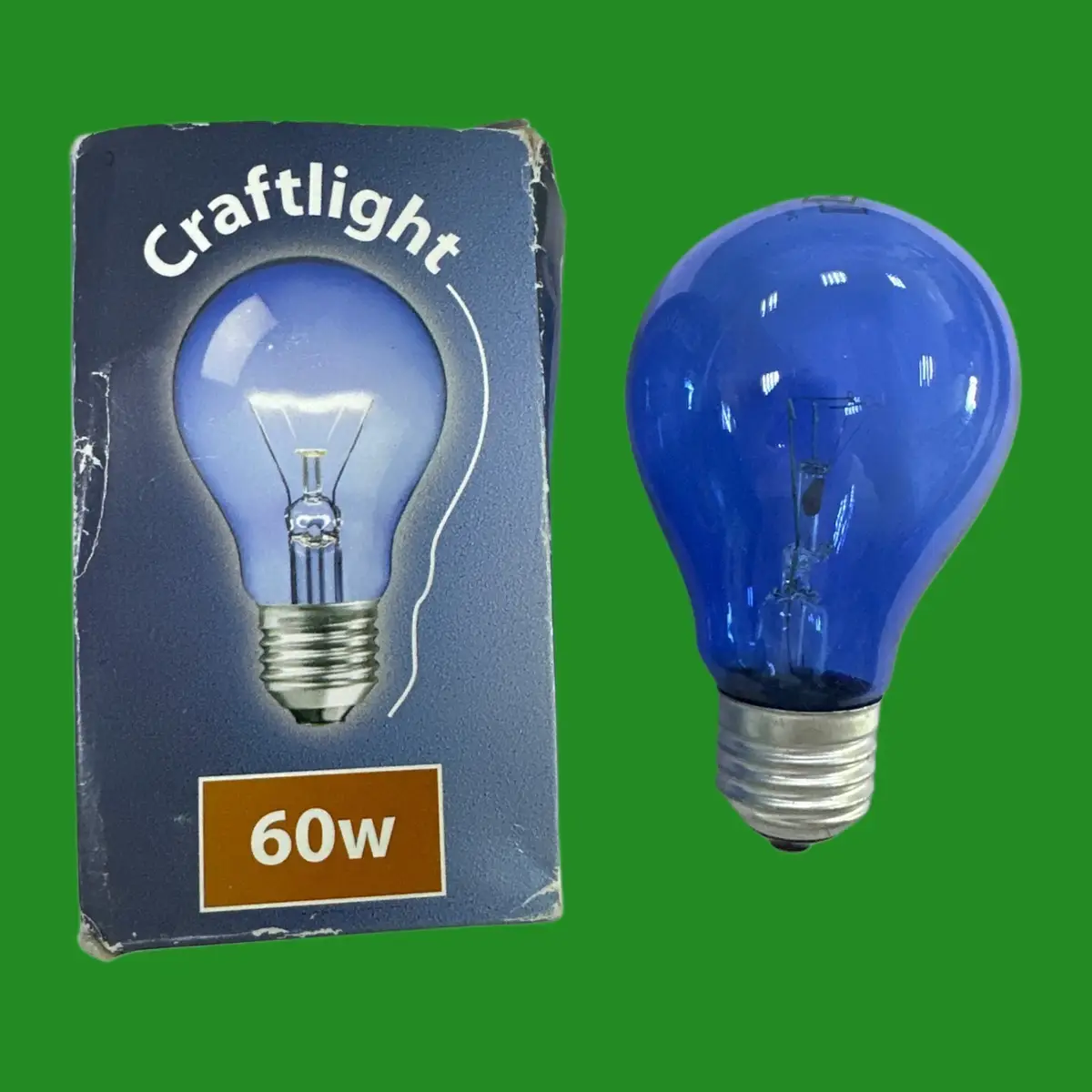 60W Crompton GLS Natural Daylight Simulation SAD Light Bulb E27 Art Craft Lamp