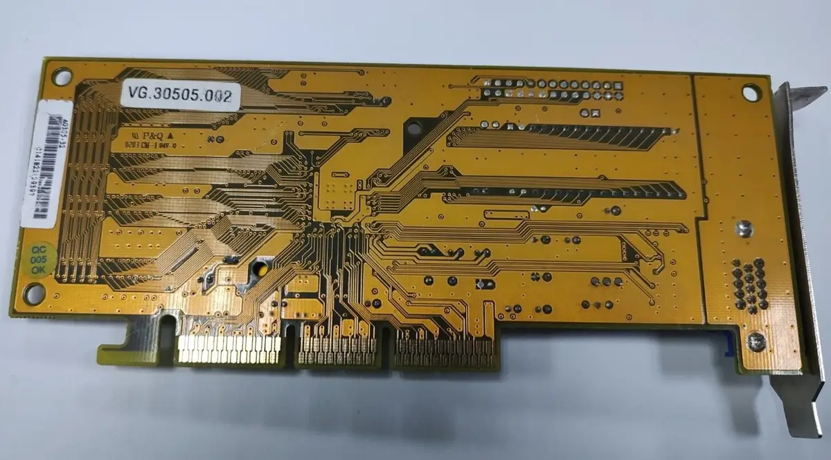 ECS Elitegroup AG305-32 32MB AGP Vintage Retro Video Graphics Card VGA Output - image 2 | Free standard UK delivery included | Discount Quality Products