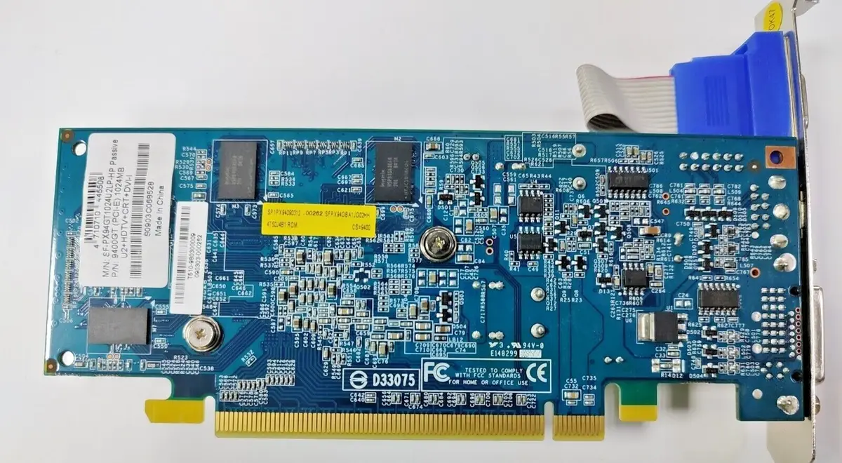 Retro Gaming SF-PX94GT1024U2LP-HP Passive GeForce 9400 GT 1GB Graphics Card - image 3 | Free standard UK delivery included | Discount Quality Products