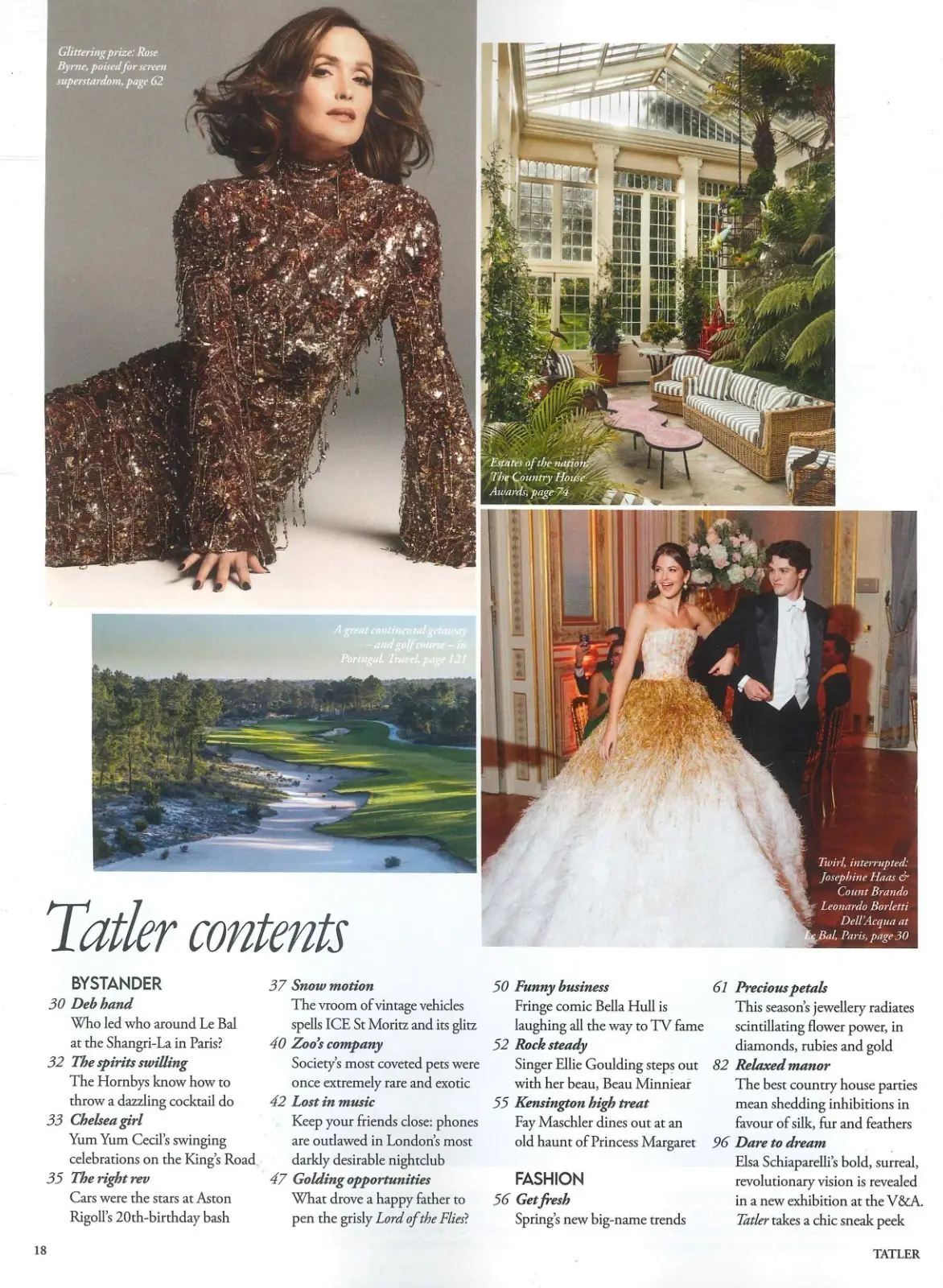 TATLER Magazine: Rose Byrne, Bella Hull, Ellie Goulding, Tax Havens, April 2026 - image 3 | Free standard UK delivery included | Discount Quality Products