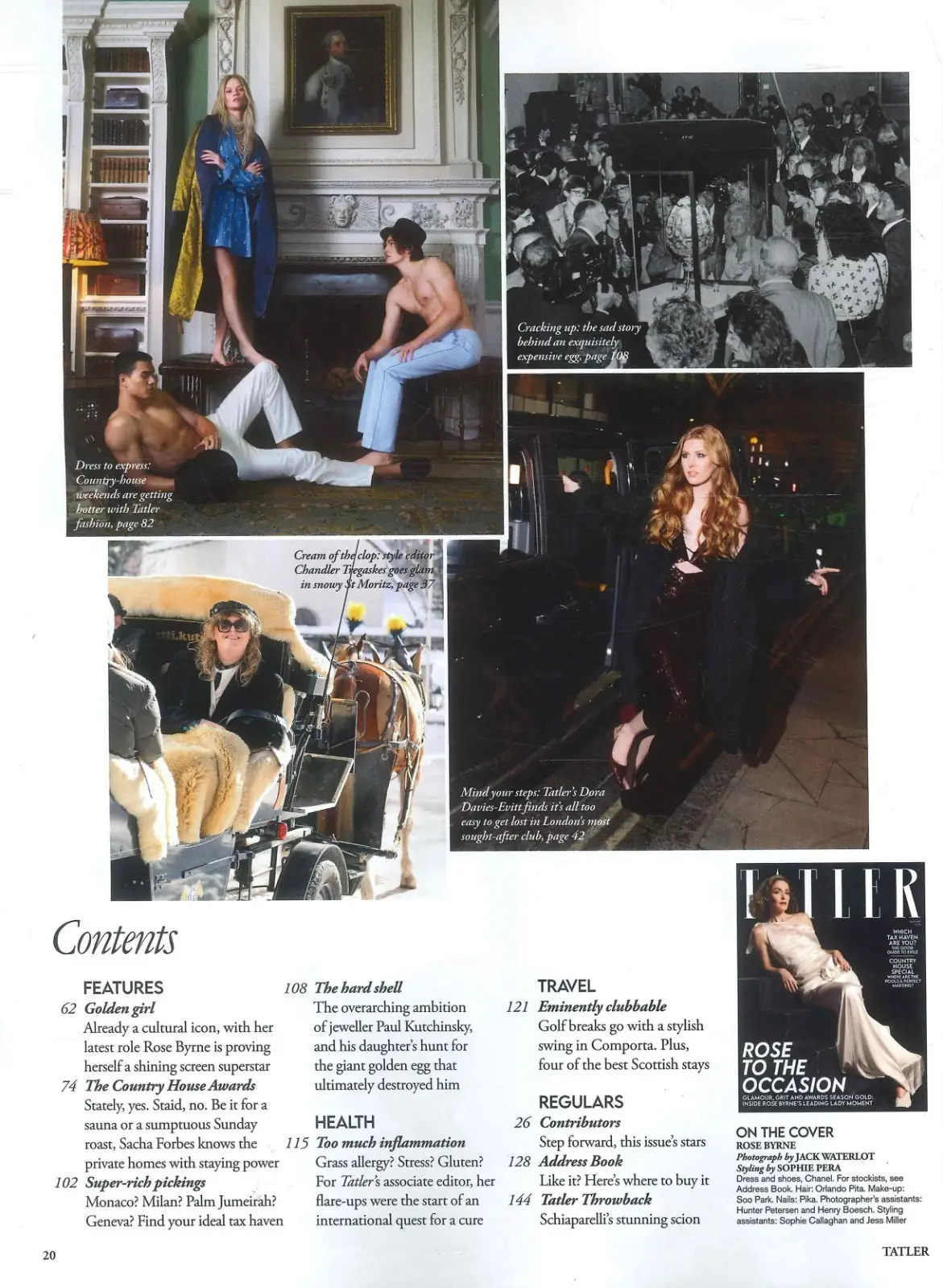 TATLER Magazine: Rose Byrne, Bella Hull, Ellie Goulding, Tax Havens, April 2026 - image 4 | Free standard UK delivery included | Discount Quality Products