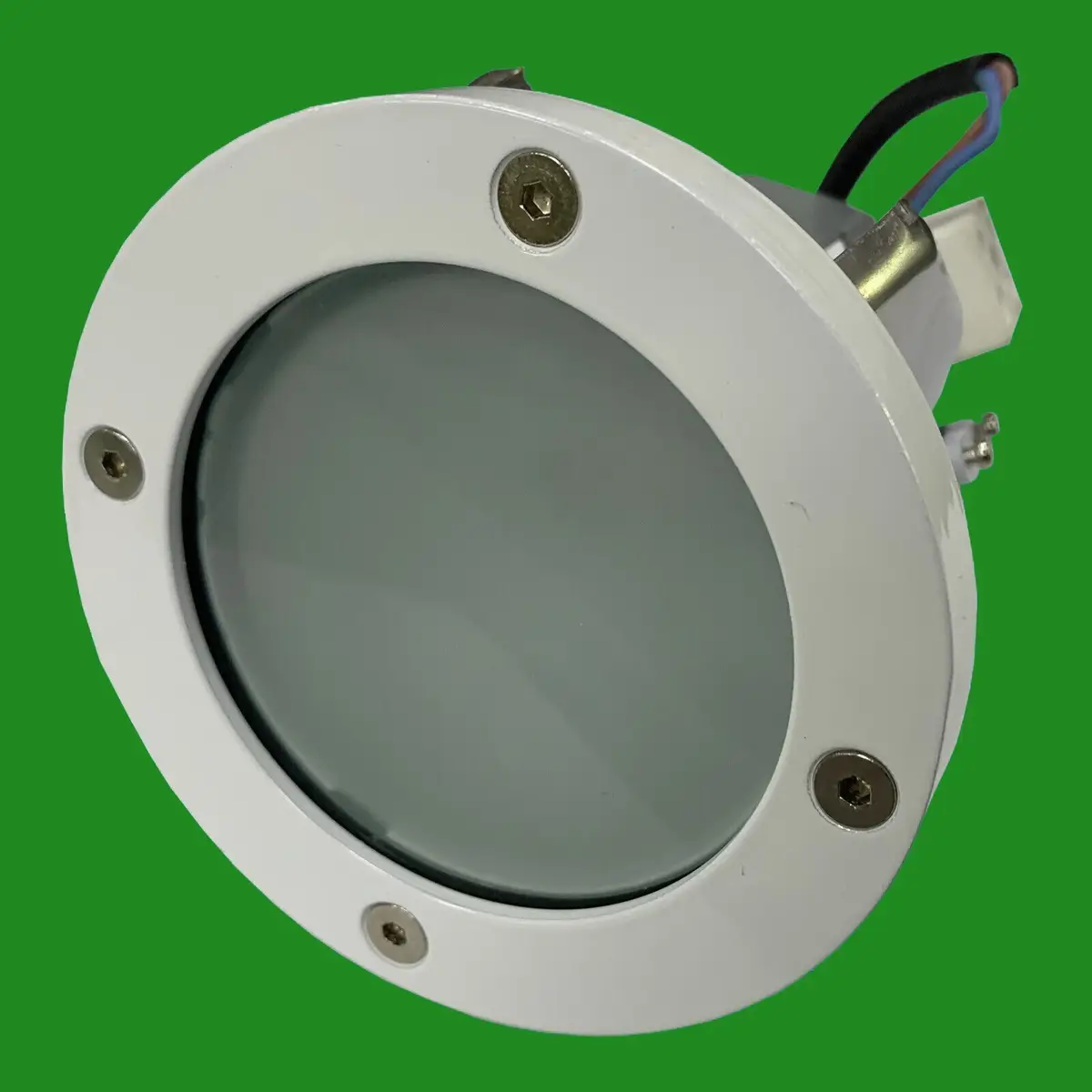 1x Hera 35W Halogen GY6.35, 12V IP65 Shower Light, NV10 Low Voltage Spotlight