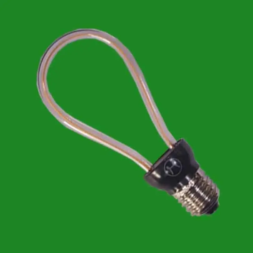 8W The Fibre Series ST64 Dimmable Edison Screw ES E27 2600K LED Filament Lamp - image 2 | Free standard UK delivery included | Discount Quality Products