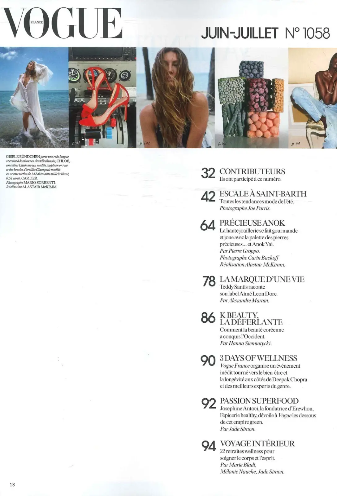 Vogue France Magazine French Language Gisele Bundchen, Rick Rubin June/July 2025 - image 2 | Free standard UK delivery included | Discount Quality Products