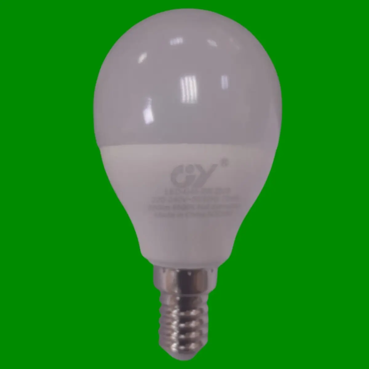 12x 8W LED  Pearl Round Golf Light Bulbs SES E14 Lamps Daylight White 6500K