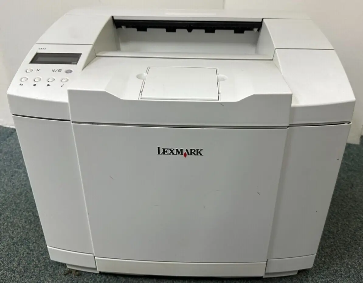 Lexmark C500n Network &amp; USB Colour Laser Printer Faulty For Spare Parts &amp; Repair