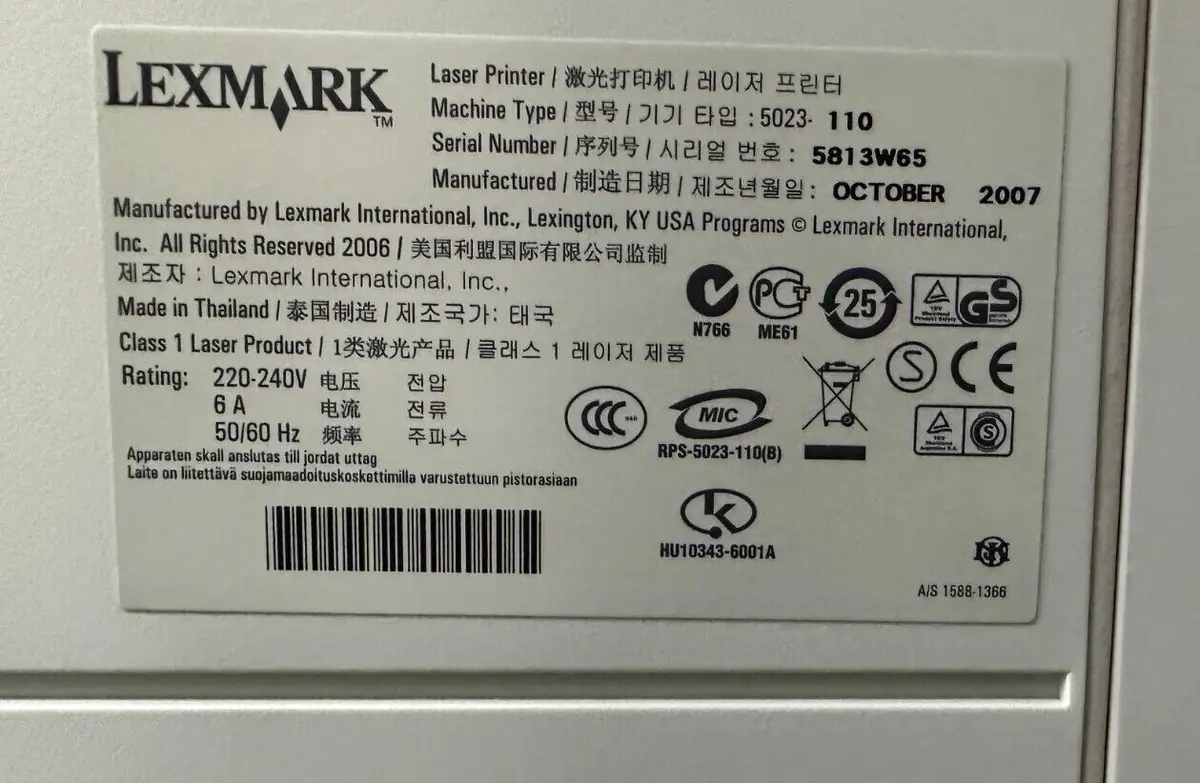 Lexmark C500n Network & USB Colour Laser Printer Faulty For Spare Parts & Repair - image 4 | Free standard UK delivery included | Discount Quality Products