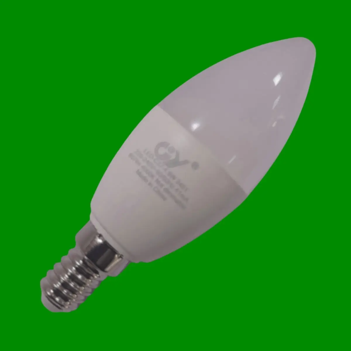 12x 4.9W Frosted LED Candle Cool White 4000K Small Screw SES E14 Light Bulb Lamp - image 2 | Free standard UK delivery included | Discount Quality Products
