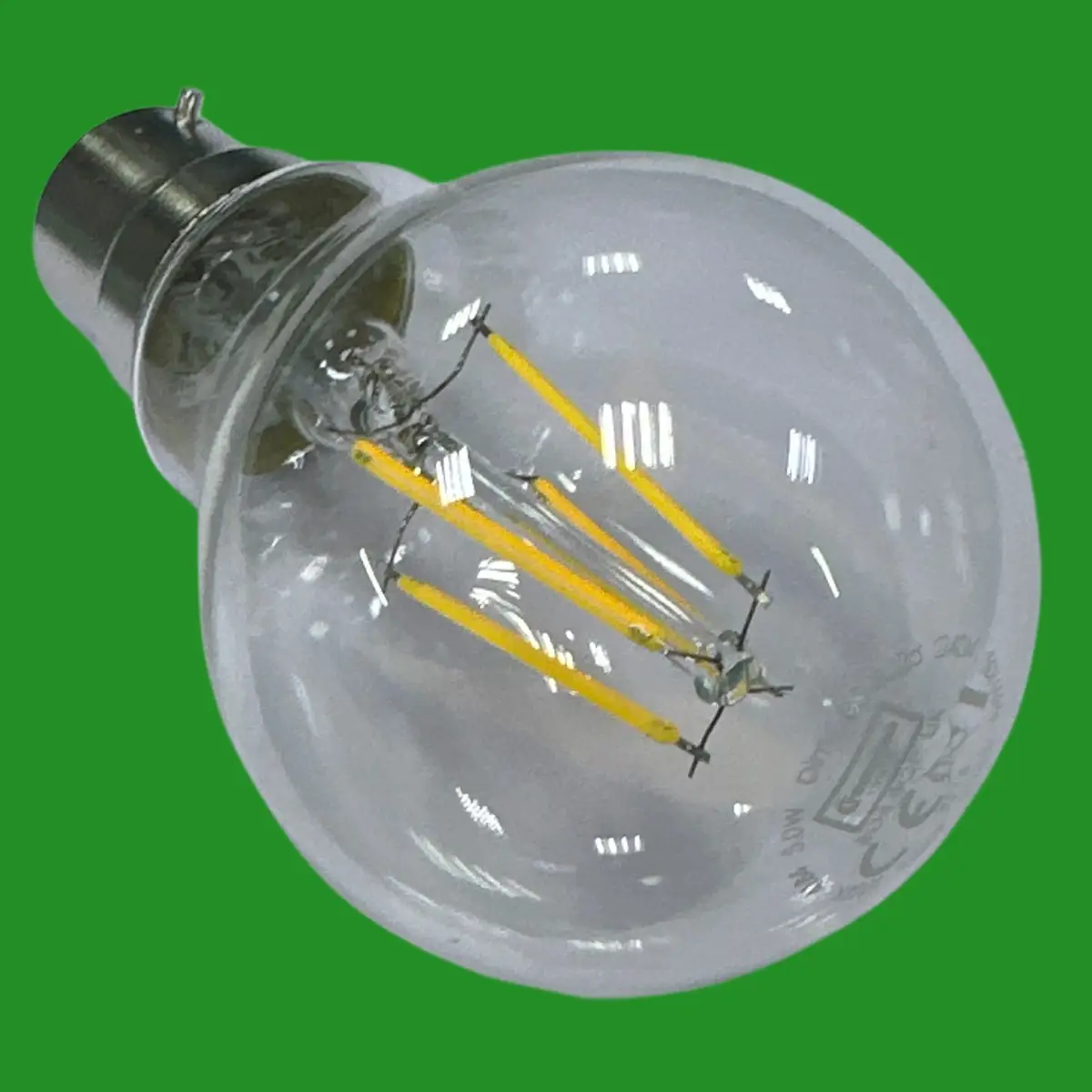5W (=40W) Crompton Dimmable Clear LED Filament Light Bulb 2700K BC B22 Bayonet - image 3 | Free standard UK delivery included | Discount Quality Products