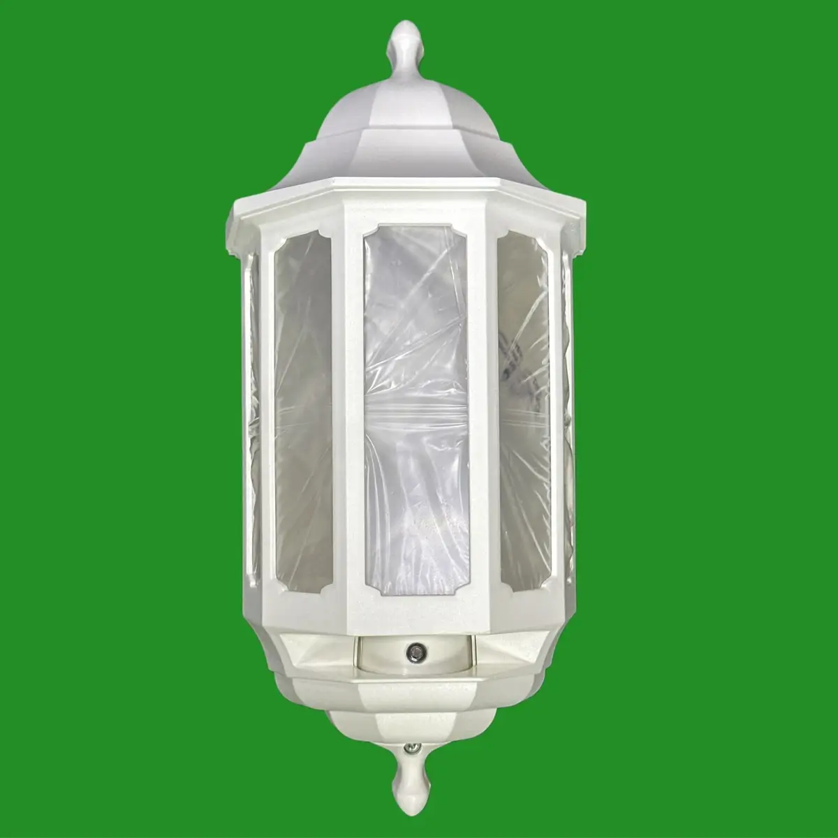 ASD 7.4W LED White Half Lantern Photocell Dusk Dawn Sensor Wall Light 4000K Lamp - image 3 | Free standard UK delivery included | Discount Quality Products