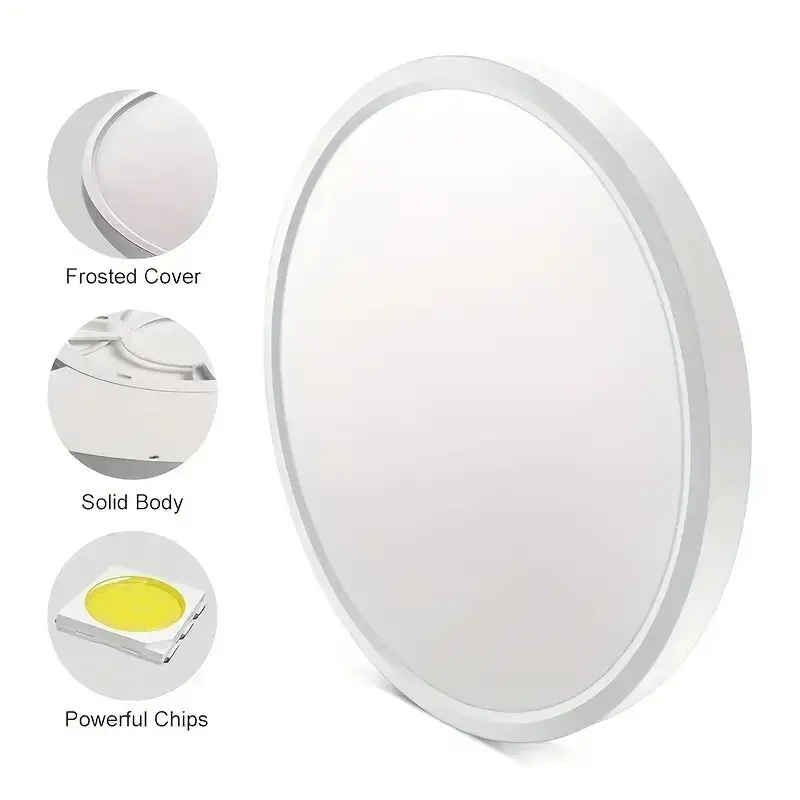 24W LED PIR Radar Motion Sensor Round Ceiling Light Porch Hallway Garage 6000K - image 6 | Free standard UK delivery included | Discount Quality Products