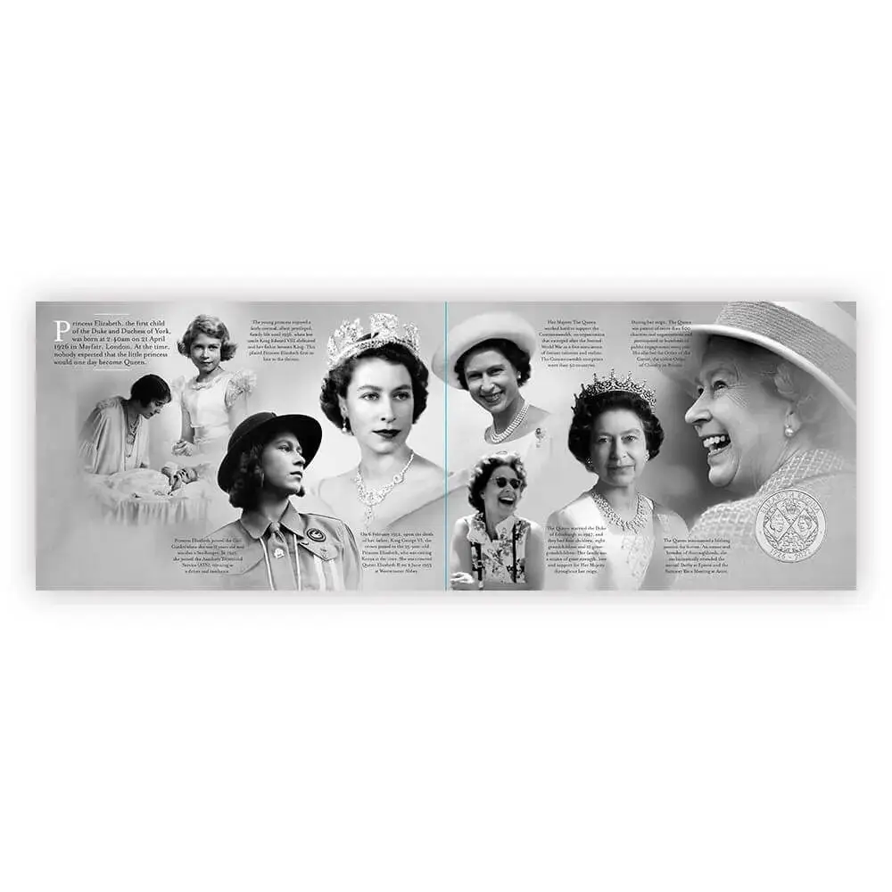 In Memoriam: HM Queen Elizabeth II Brilliant Uncirculated £5 Coin & Stamps Cover - image 4 | Free standard UK delivery included | Discount Quality Products
