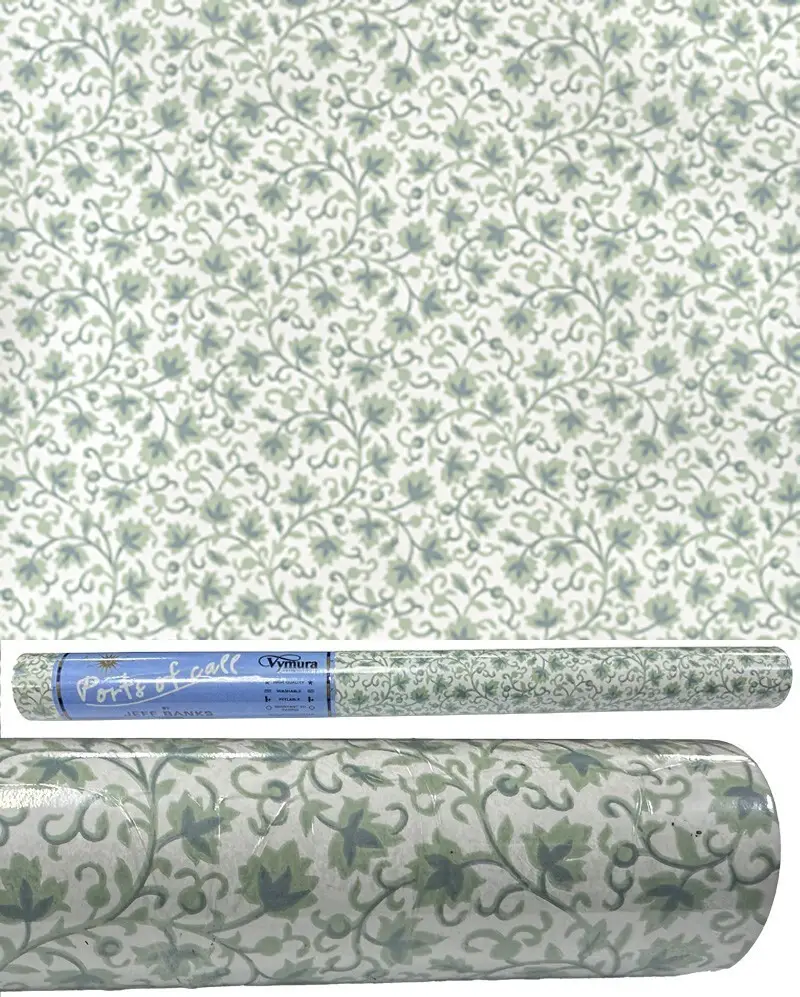 Vymura, Washable Wallpaper 10m x 52cm, Jeff Banks Ports of Call, Jakarta Leaves