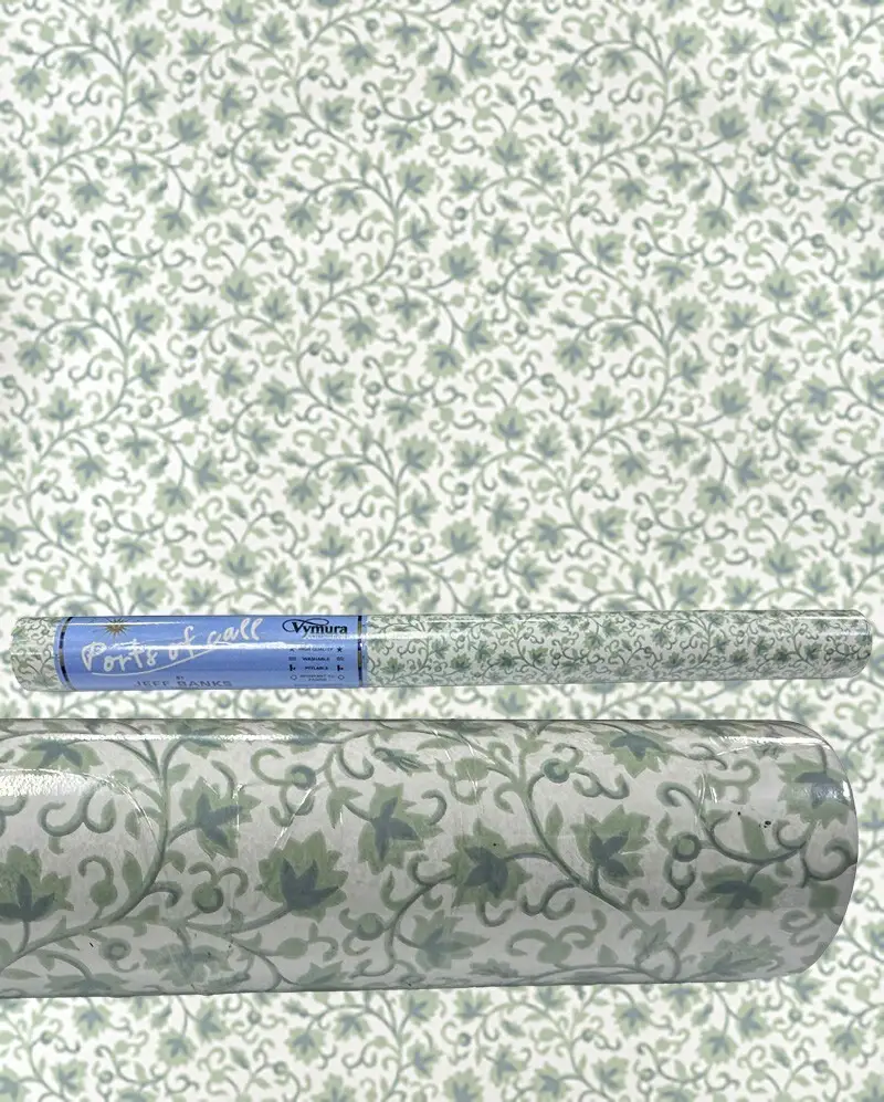 Vymura, Washable Wallpaper 10m x 52cm, Jeff Banks Ports of Call, Jakarta Leaves - image 3 | Free standard UK delivery included | Discount Quality Products