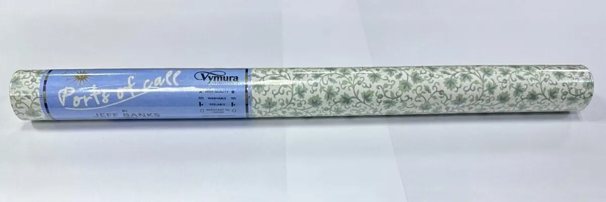 Vymura, Washable Wallpaper 10m x 52cm, Jeff Banks Ports of Call, Jakarta Leaves - image 4 | Free standard UK delivery included | Discount Quality Products