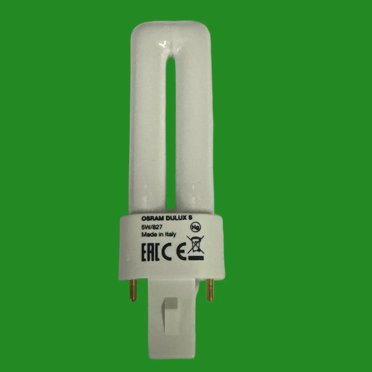 1x 5W OSRAM G23 2 pin Low Energy CFL PL-S PLS Stick Light Bulb 2700K Lamp - image 2 | Free standard UK delivery included | Discount Quality Products