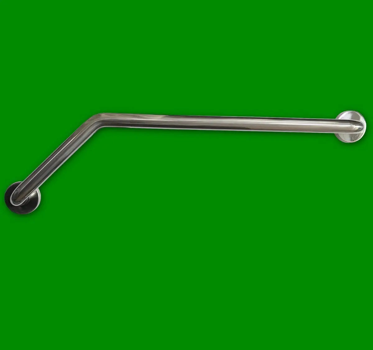 Bathroom Angled Handrail, Elderly Disabled Safety, Wall Toilet Support 250x590mm - image 2 | Free standard UK delivery included | Discount Quality Products