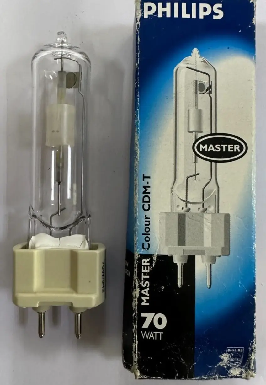 70W Philips HID, G12, 2 pin, MasterColour CDM-T 70W/942, Ceramic Metal Halide