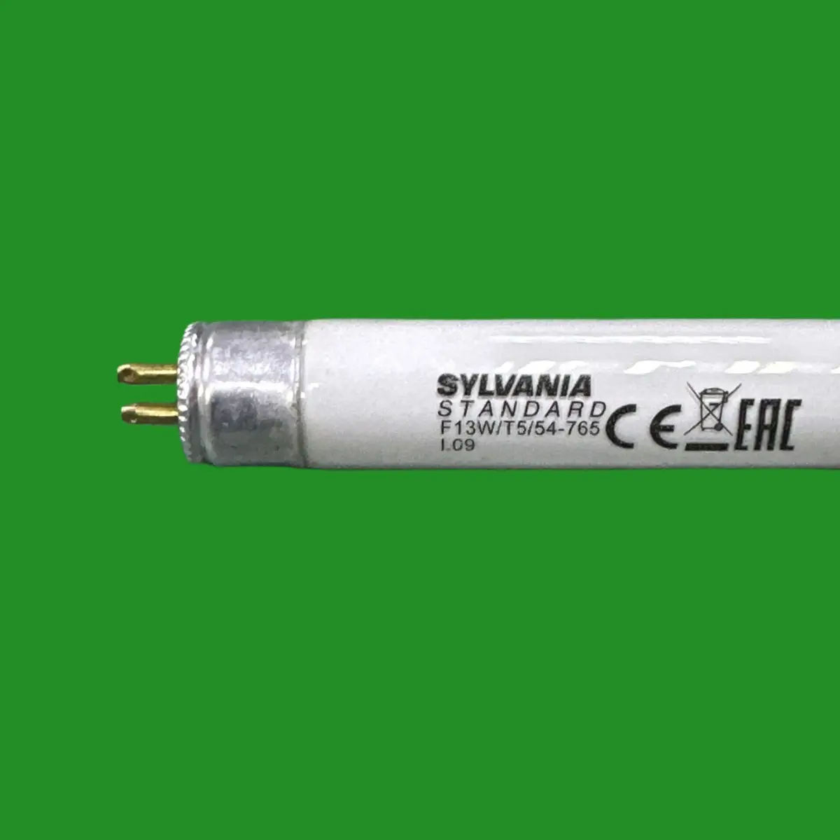 1x 13W Sylvania T5 517mm 531mm Fluorescent Tube Strip Light Bulb 6500K Daylight - image 2 | Free standard UK delivery included | Discount Quality Products
