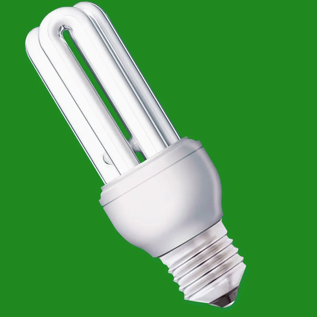 2x 30W (=117W) Standard Stick Light Bulb, CFL, Edison Screw, ES, E27 - image 2 | Free standard UK delivery included | Discount Quality Products