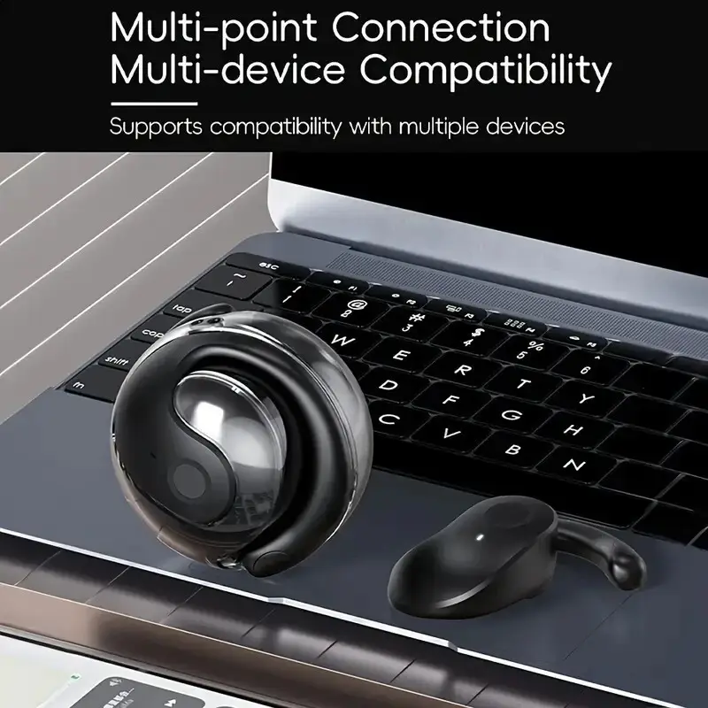 Coconut Ball Wireless Bluetooth 5.3 Earbuds & Charging Case, Android iOS Windows - image 2 | Free standard UK delivery included | Discount Quality Products