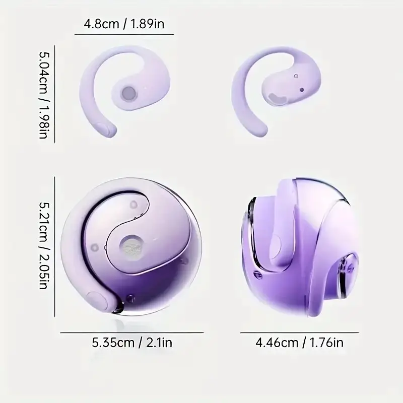 Coconut Ball Wireless Bluetooth 5.3 Earbuds & Charging Case, Android iOS Windows - image 7 | Free standard UK delivery included | Discount Quality Products