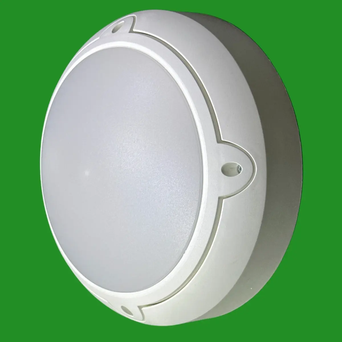ASD 8.5W LED White Mini Horizon Round Opal Security Wall Celling IP65 Light