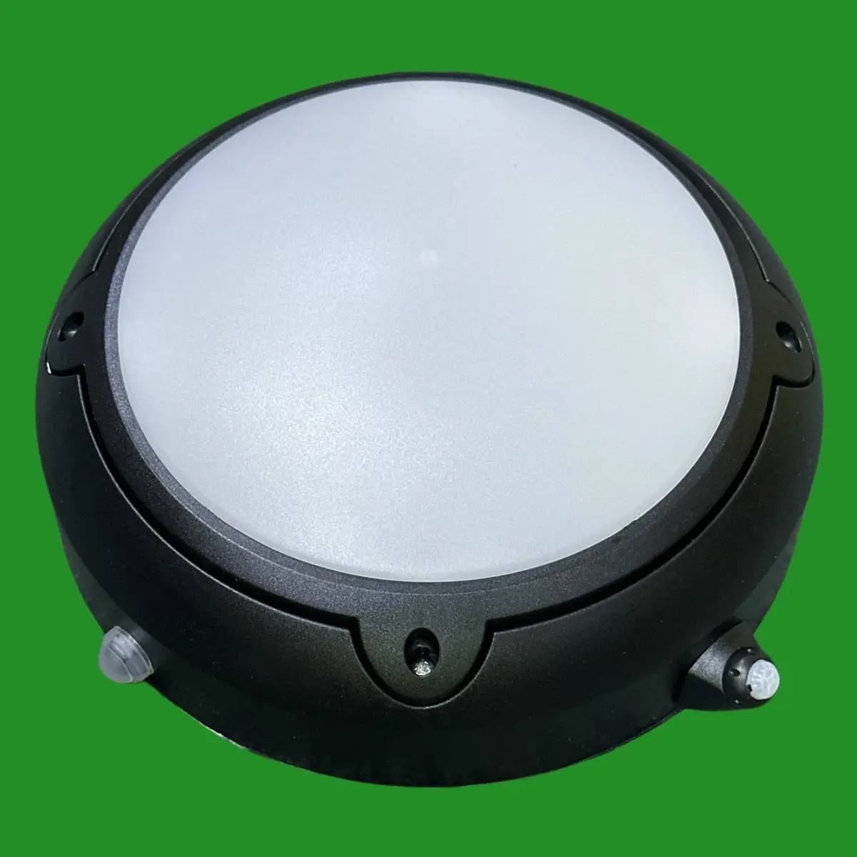 ASD 8.5W LED Black Horizon Round Hi-Low PIR Motion Dusk Dawn Sensor Wall Light - image 3 | Free standard UK delivery included | Discount Quality Products