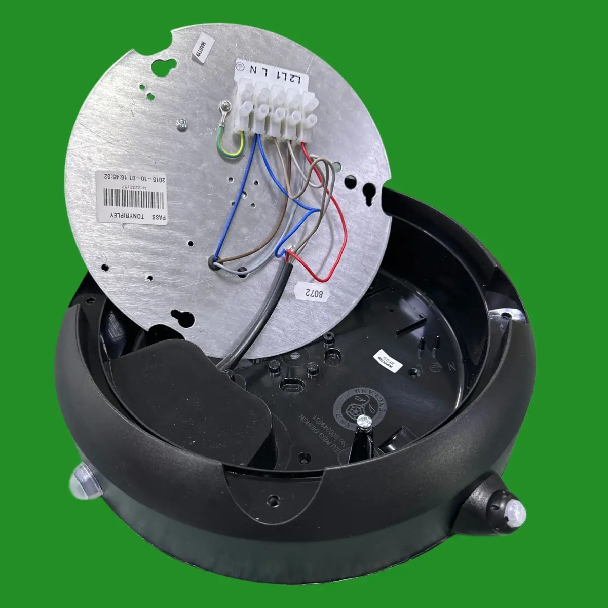 ASD 8.5W LED Black Horizon Round Hi-Low PIR Motion Dusk Dawn Sensor Wall Light - image 7 | Free standard UK delivery included | Discount Quality Products