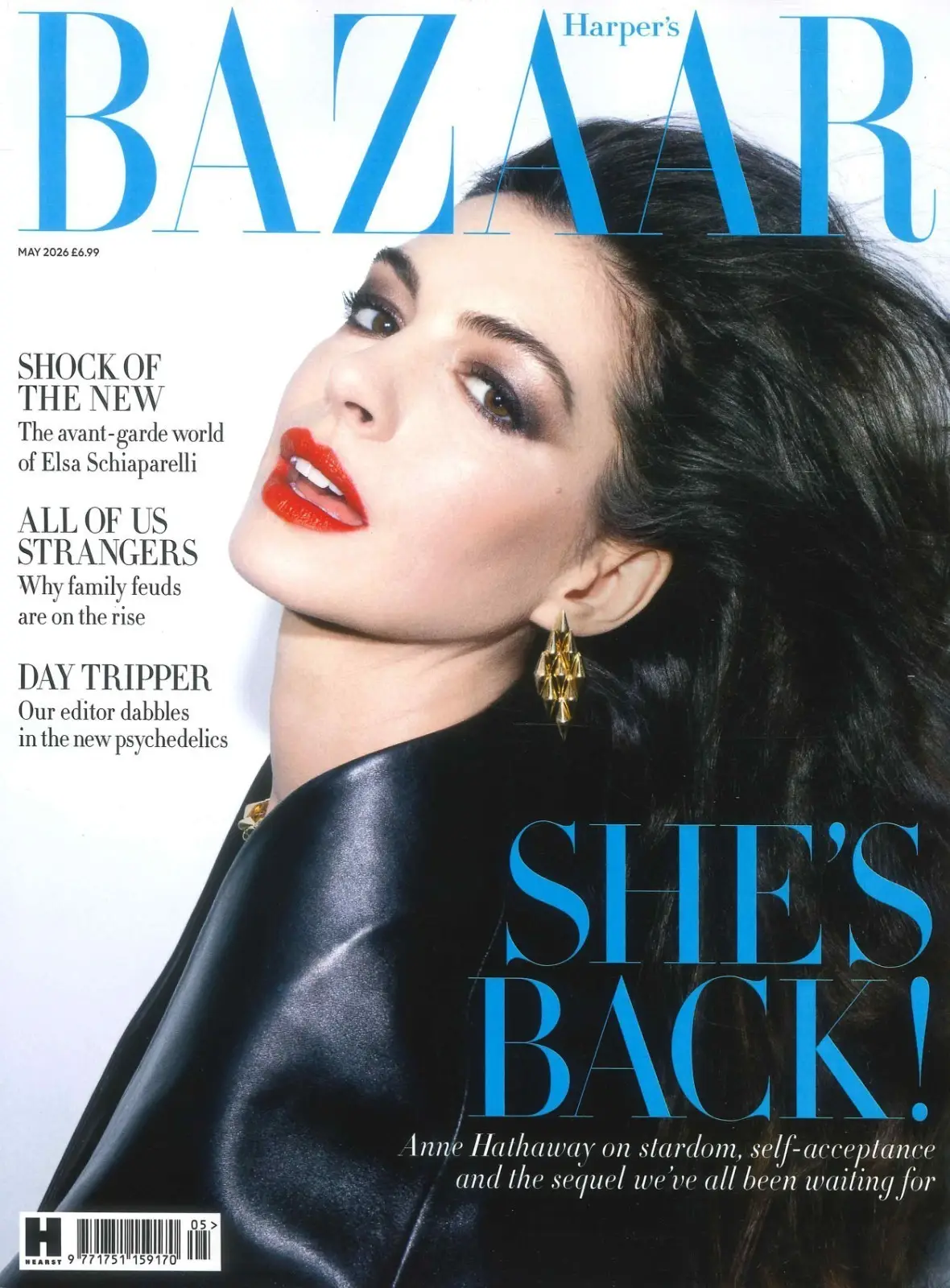 Harper's Bazaar Magazine: Anne Hathaway, Regé-Jean Page, Sylvia Earle, May 2026