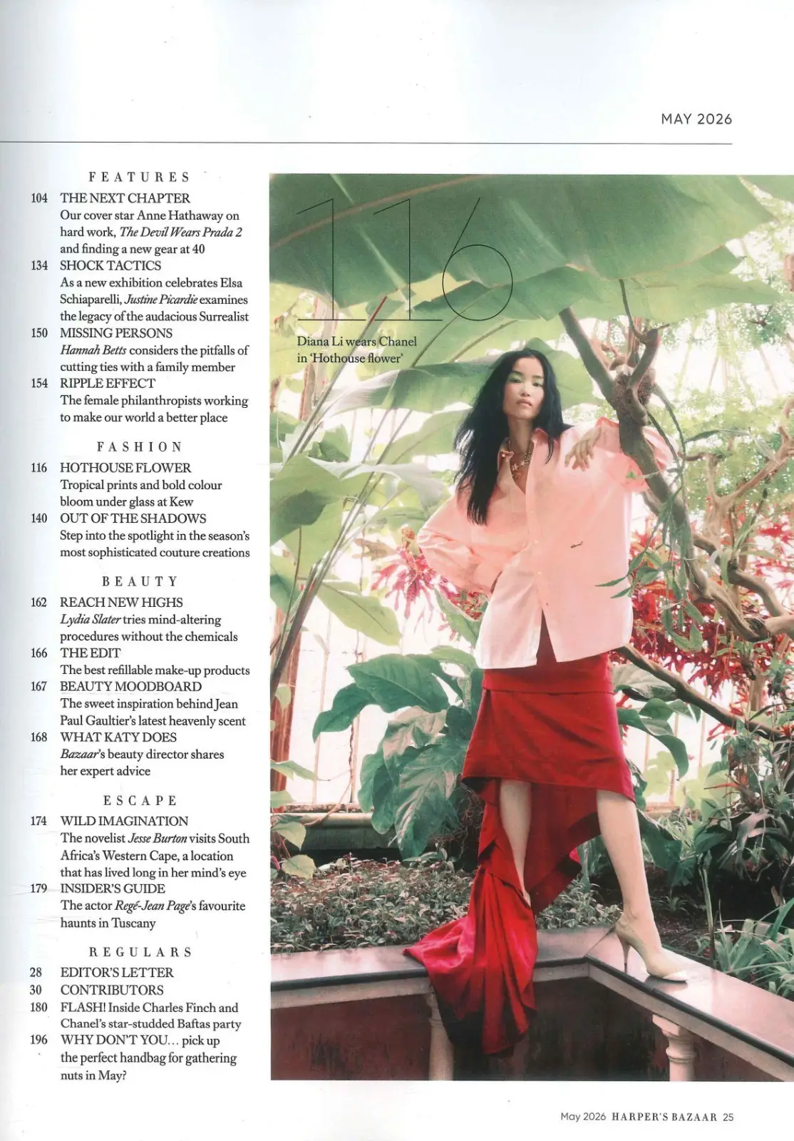 Harper's Bazaar Magazine: Anne Hathaway, Regé-Jean Page, Sylvia Earle, May 2026 - image 4 | Free standard UK delivery included | Discount Quality Products