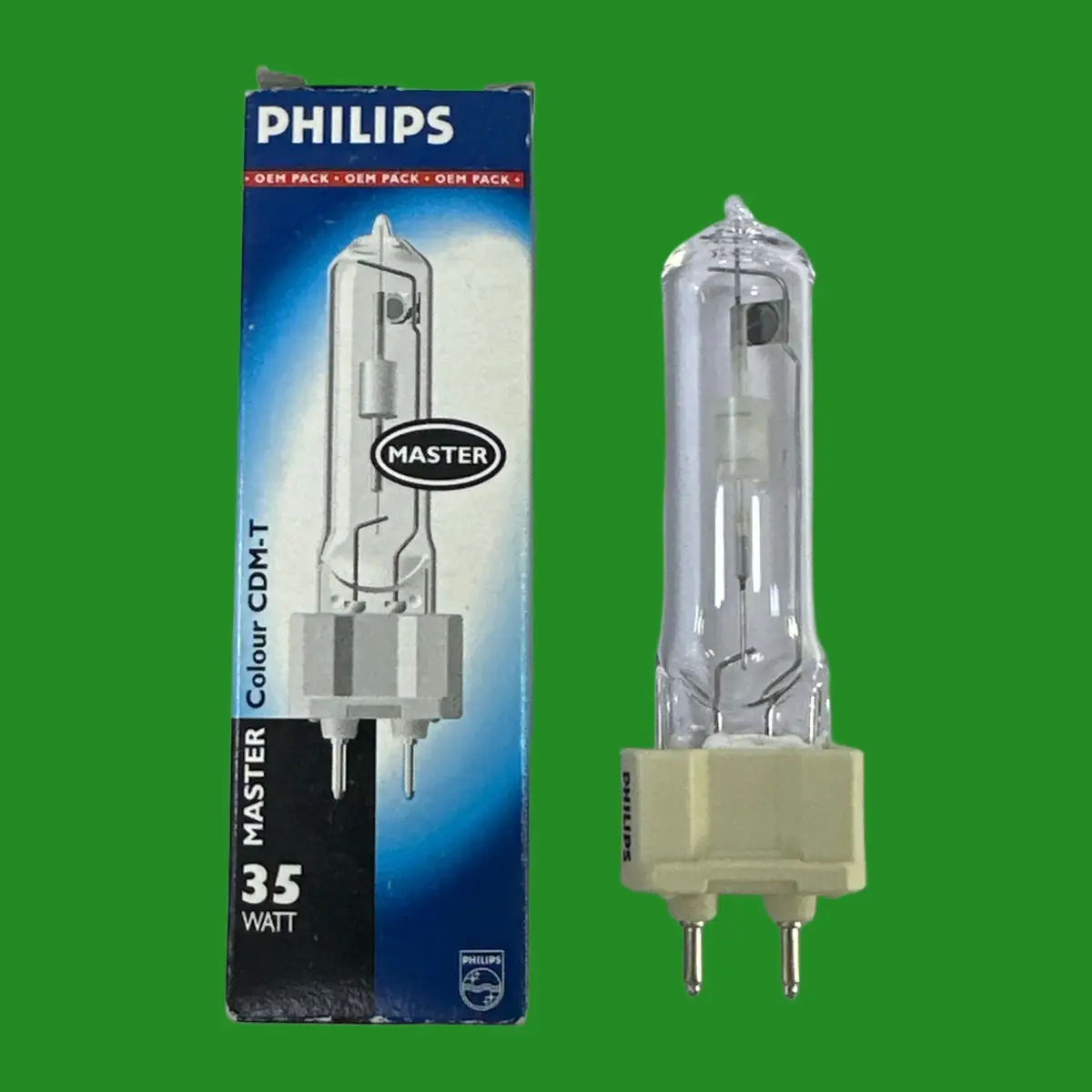 35W Philips G12 HID Master Colour CDM-T 830 METAL HALIDE CERAMIC Light Bulb Lamp