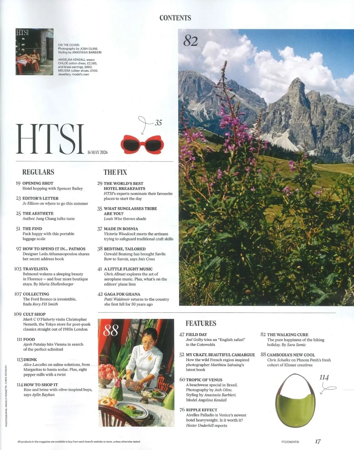 Financial Times HTSI Magazine: Summer Travel Issue, Tokyo, Venice, 16.5.26 - image 3 | Free standard UK delivery included | Discount Quality Products