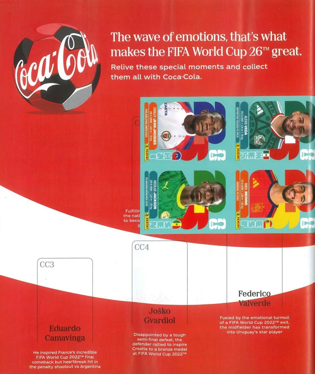 Panini 34 Stickers & Album Starter Pack, Football, Soccer, FIFA World Cup 2026 - image 5 | Free standard UK delivery included | Discount Quality Products