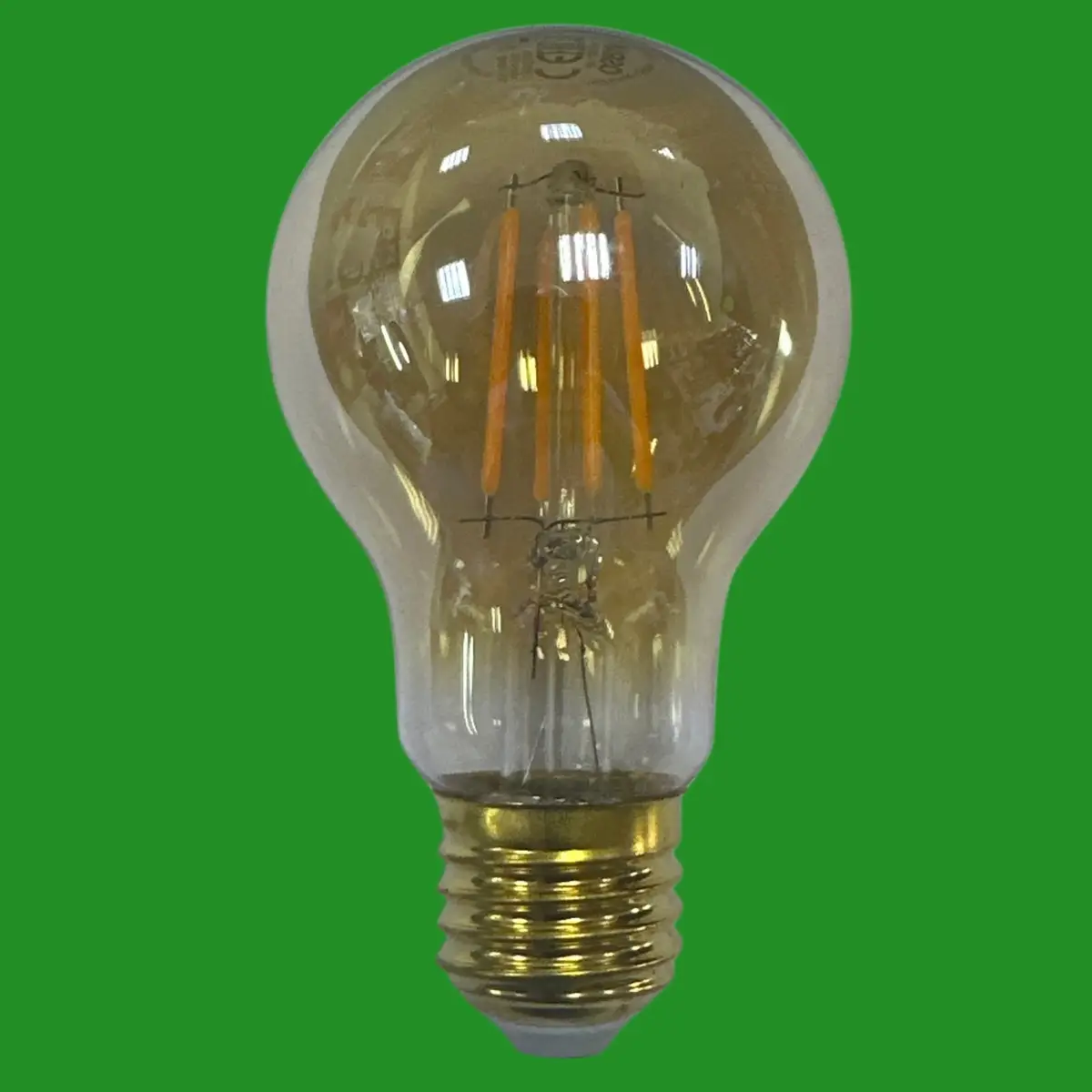 4W OSRAM Vintage 1906 LED Filament Gold 2400K GLS Light Bulb ES E27 Edison Screw - image 2 | Free standard UK delivery included | Discount Quality Products