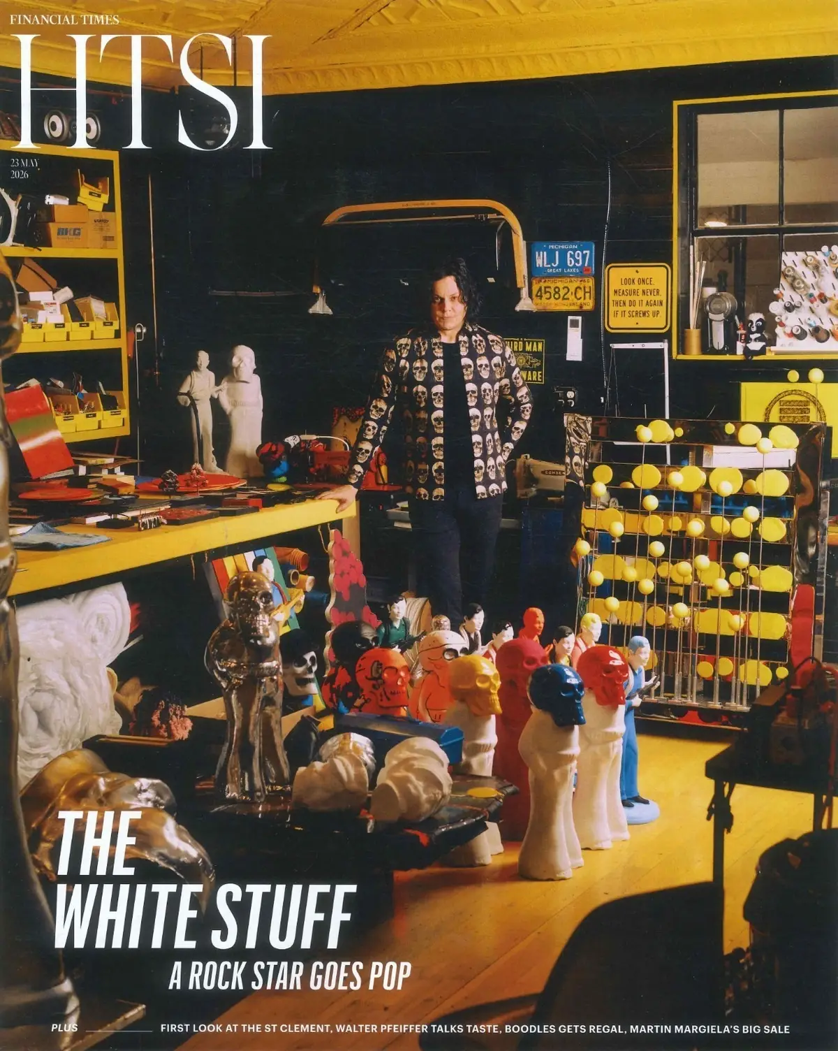 Financial Times HTSI Magazine: Jack White, Ayesha Hussain, W. Pfeiffer, 23.5.26