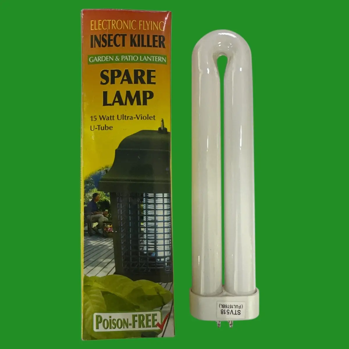 15W UV U Tube Insect Attracting G10q 4 pin CFL Black Light Bulb Bug Killer Lamp