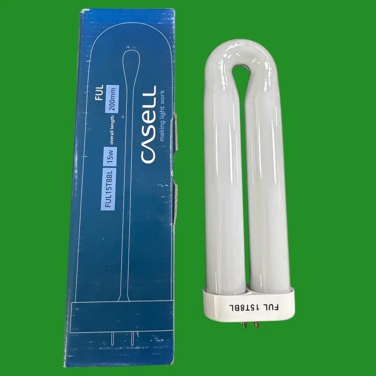 15W UV U Tube G10q 4 pin CFL Insect Attracting Black Light Bulb Bug Killer Lamp