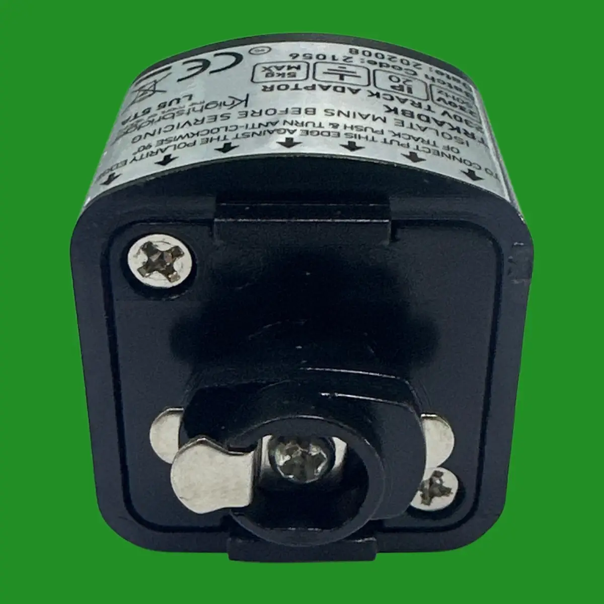 230V Mains Track Adaptor Black for Flex Pendant or Power Feed Applications - image 6 | Free standard UK delivery included | Discount Quality Products