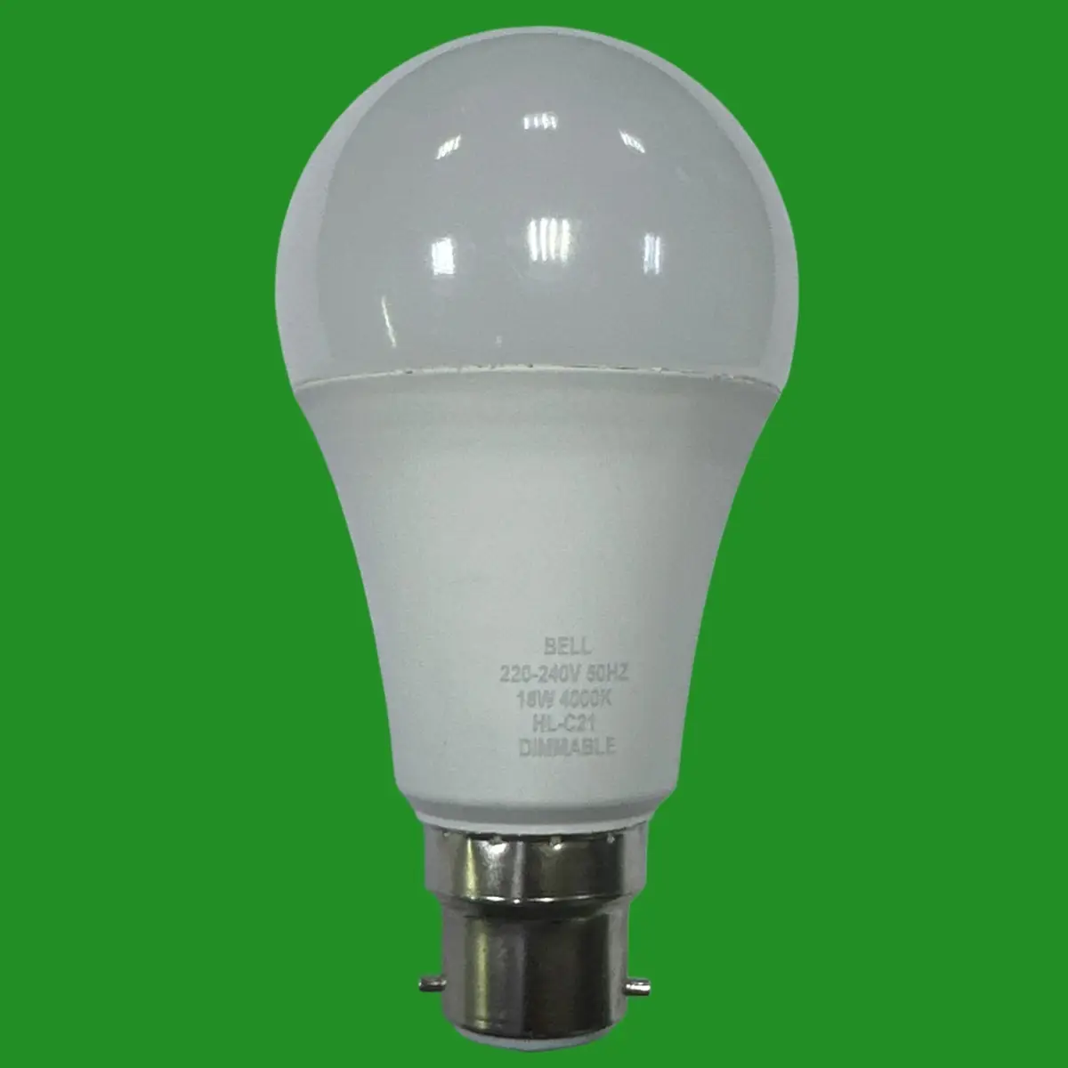 2x 18W (=100W) BELL Pro Dimmable GLS LED Light Bulb BC B22 4000K Cool White Lamp - image 2 | Free standard UK delivery included | Discount Quality Products