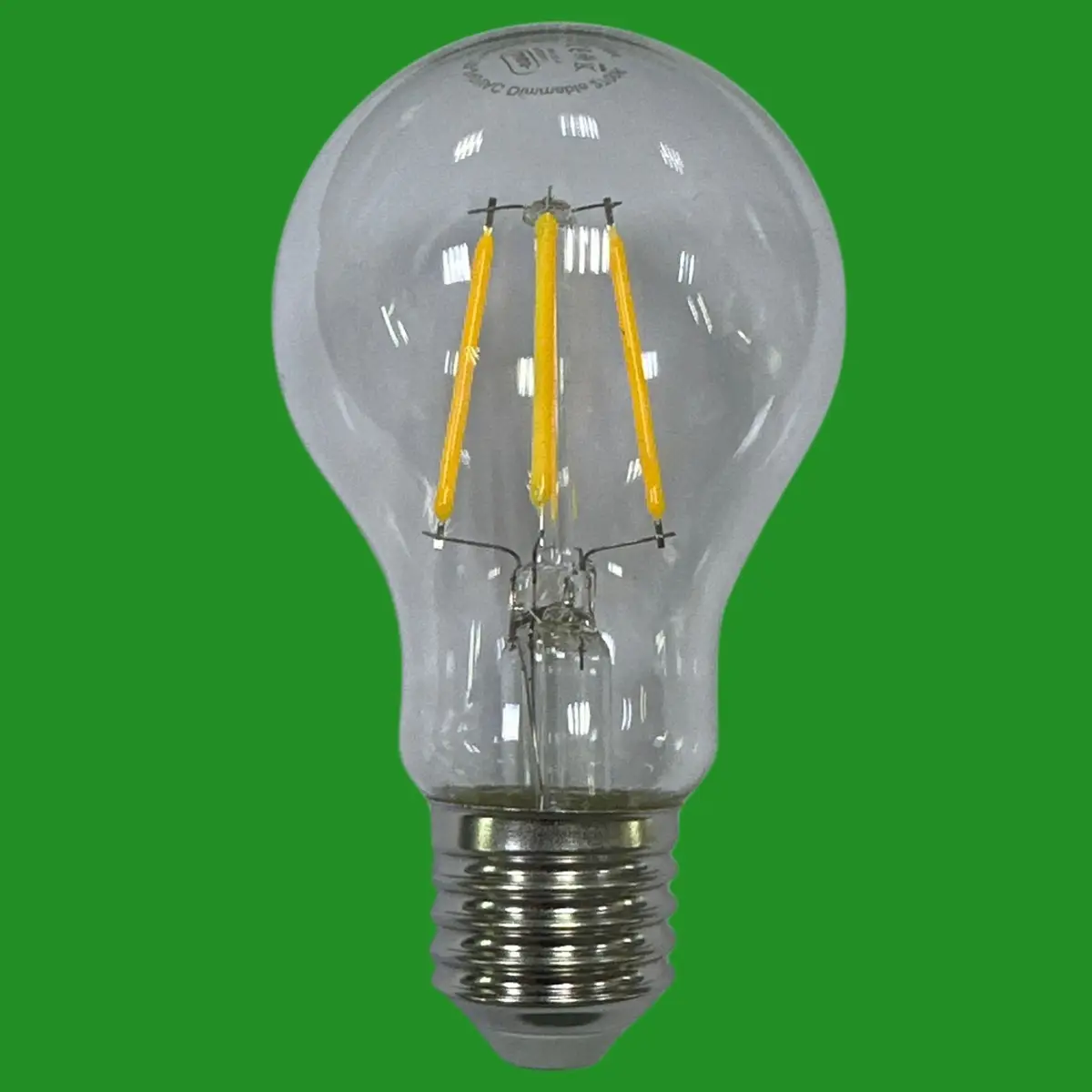 2x 6W =45W Luedd Dimmable Clear Filament LED GLS Light Bulbs ES E27 2700K Lamp - image 2 | Free standard UK delivery included | Discount Quality Products