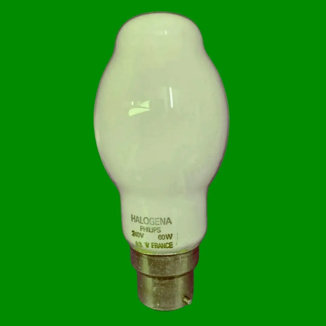 60W Philips Dimmable Opal Halogen Trend BTT 46mm BC B22 Bayonet Light Bulb Lamp - image 3 | Free standard UK delivery included | Discount Quality Products